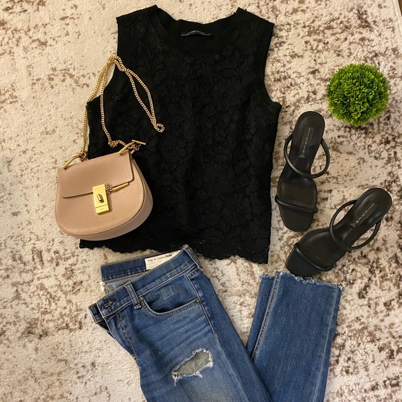 ❤️ZARA Lace Cropped Top - Picture 6 of 11